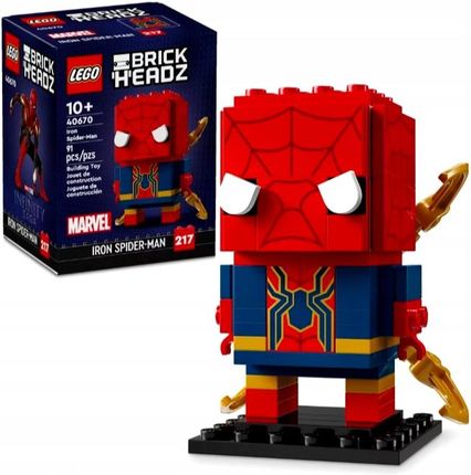 LEGO BrickHeadz 40670 Iron Spider-Man