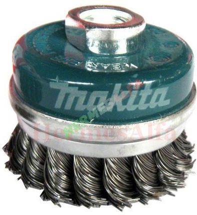 Makita Szczotka Druciana pleciona 60mm gwint wewnętrzny M14 do szlifierek o średnicy 125-150mm D-24153