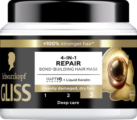 Schwarzkopf Gliss Ultimate Repair Regenerująca Maska Do Włosów 4 V 1 400 ml