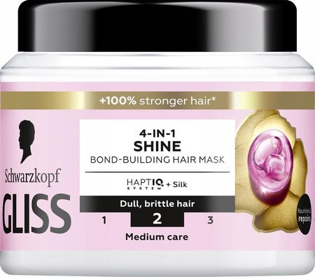 Schwarzkopf Gliss Liquid Silk Maseczka Do Wzmocnienia Włosów I Nadania Im Większego Połysku 400 ml