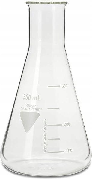 Rasotherm Bicchiere In Vetro Borosilicato 3.3 Con Beccuccio - 3000 Ml, Altezza 210 Mm, Trasparente