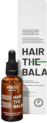 Veoli Botanica Hair The Balance Nomalizująco Łagodząca Wcierka Wodna Do Skalpu Z 3% Polyplant I Prorenew Complex Clr™ 50 ml