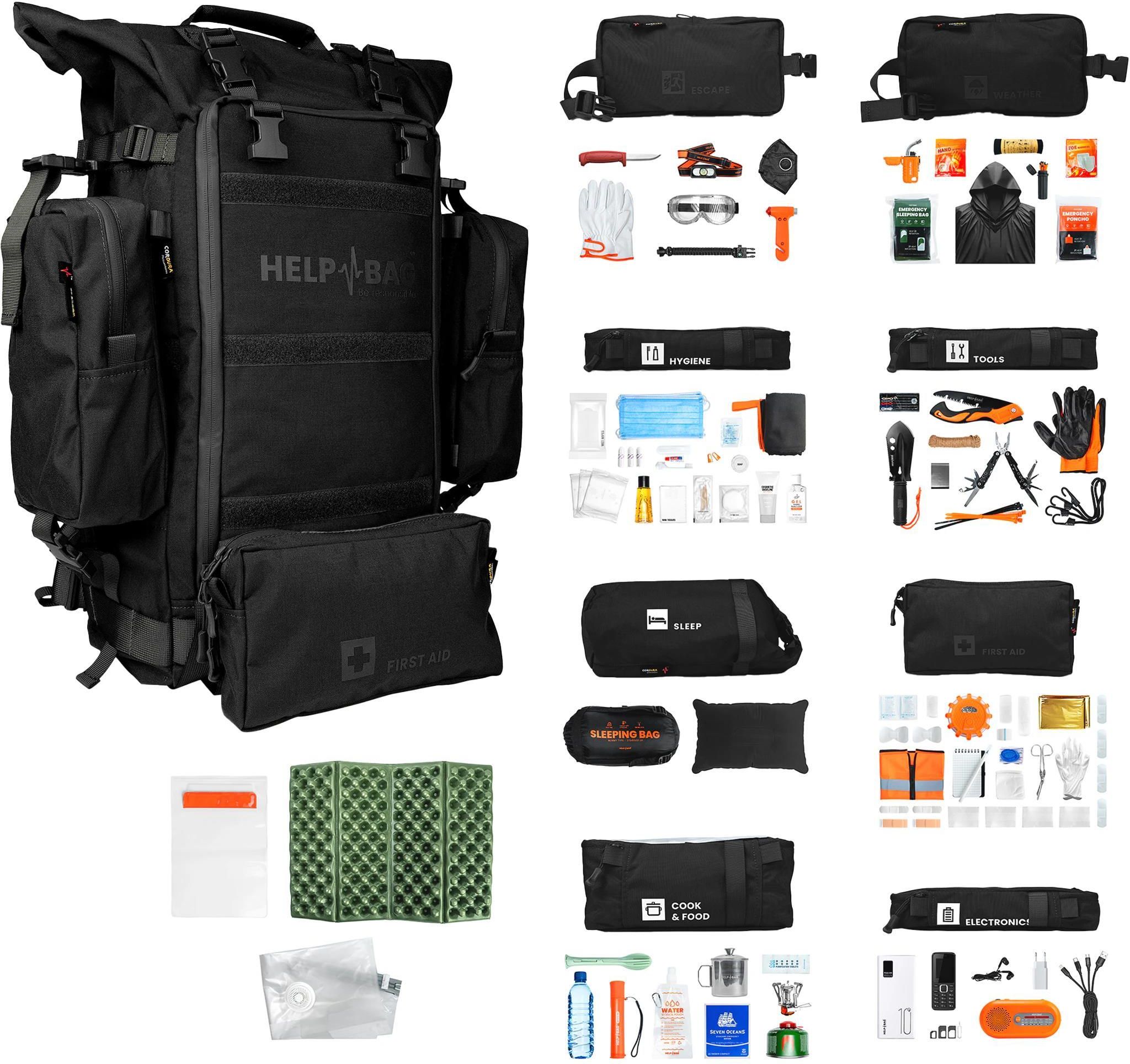 Zestaw Awaryjny Help Bag Max Shadow Black - Ceny i opinie - Ceneo.pl