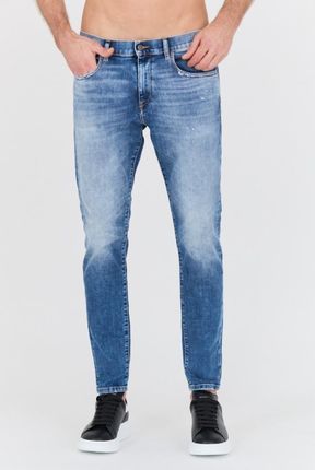 DIESEL Niebieski jeansy D-Struktslim jeans