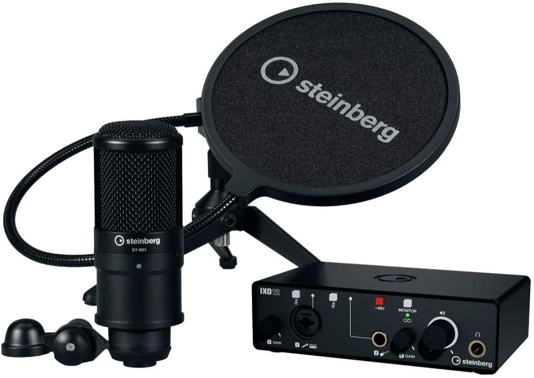 Steinberg IXO12 B Podcast Pack - USB AUDIO INTERFEJS - Ceny