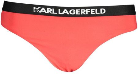 Karl Lagerfeld Kostium Kąpielowy Z Bocznym Dolem Damski Czerwony (211949193)