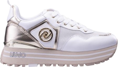 Damskie Sneakersy Liu JO Sne Calf Leather/Mesh Ba4053 Ba4053Px03001111 – Biały