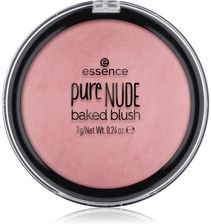 Zdjęcie Essence Pure Nude Baked Pure Nude Baked Pudrowy Róż Odcień 02 Pink Flush 7g - Wilamowice