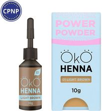 Zdjęcie Oko Power Powder Henna Do Brwi Nr 01 Light Brown 10g - Poręba