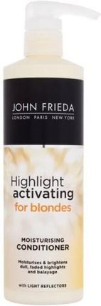 John Frieda Highlight Activating Moisturising Conditioner Nawilżająca Odżywka Do Włosów Blond 500 ml