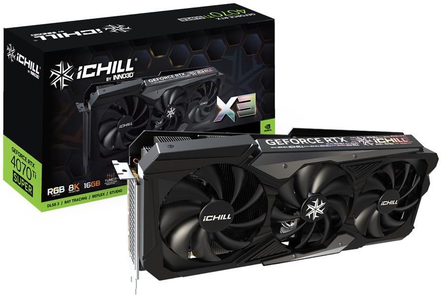 Inno3D GeForce RTX 4070 Ti Super iChill X3 16GB DLSS 3