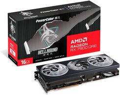 Zdjęcie Powercolor Radeon RX 7900 GRE Hellhound OC - 16GB GDDR6 RAM (RX7900GRE16GLOC) - Rejowiec Fabryczny