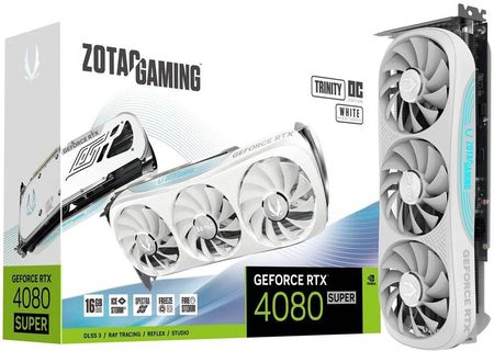 Zotac GeForce RTX 4080 SUPER Trinity OC White 16GB GDDR6X RAM (ZTD40820Q10P)