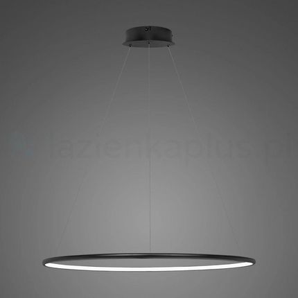 Altavola Design Ledowe Okręgi Lampa Wisząca Czarny (La073P80In4Kblack)