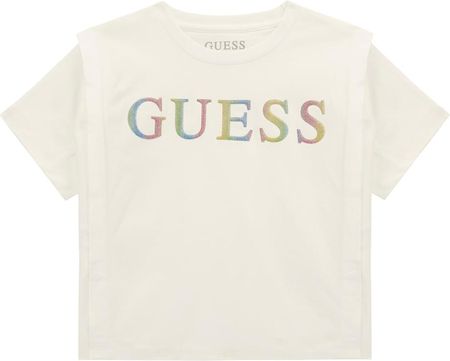 Dziecięca Koszulka z krótkim rękawem Guess SS T-Shirt J4Ri33K8Va3-G011 – Biały