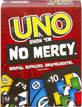 Mattel Gry UNO No Mercy Bez litości HWV18