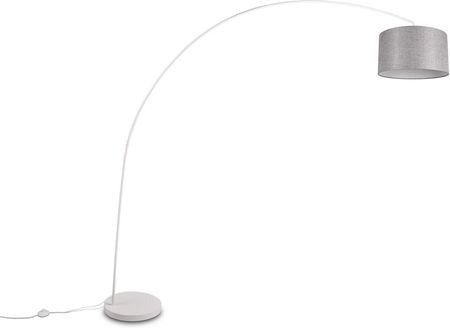 Trio - Lampa Stojąca Mansur E27 Biały/Szary (419200131)