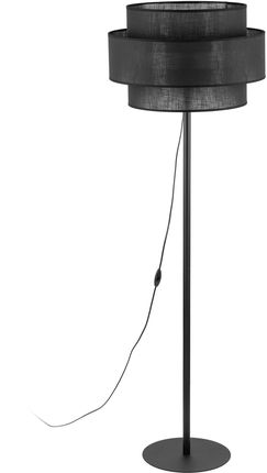 Tk Lighting - Lampa Stojąca Calisto E27 Czarny (5896)