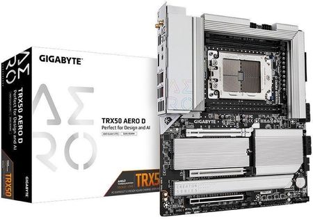 Gigabyte TRX50 AERO D sTR5 4DDR5 HDMI USB/4M.2 eATX (TRX50AEROD)