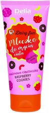 Delia Dairy Fun Mleczko Do Mycia Ciała Malinowe 200 ml