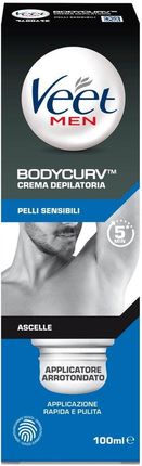 Veet Men Krem Do Depilacji Pod Pachy Skóry Wrażliwej 100 ml