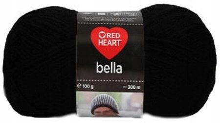 Włóczka Red Heart Bella / Czarna Jakość