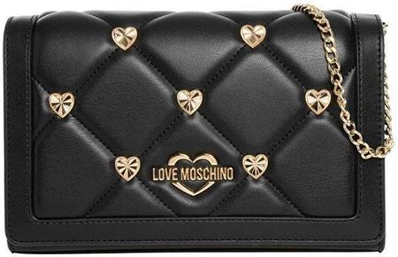 Love Moschino Torebka Borsa Pu Nero Czarna 14x22x5,5cm JC4138PP1GLZ0000