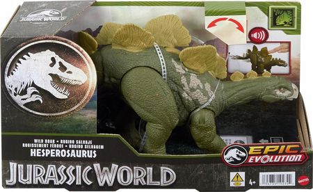 Mattel Jurassic World Epic Evolution Dinozaur Hesperosaurus Z Dźwiękiem HTK69