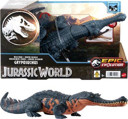 Mattel Jurassic World Epic Evolution Dinozaur Gryposuchus Z Dźwiękiem HTK71