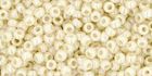 Toho Round 11/0 Opaque Rainbow Lt Beige TR-11-409 10 gram