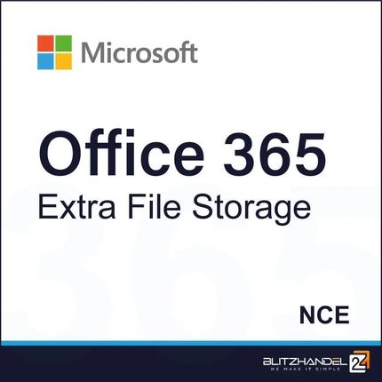 Microsoft Co Office 365 Extra File Storage (NCE) (CFQ7TTC0LHS90001)
