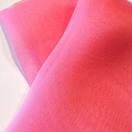 Jedwab Naturalny 100 % Muślin Milky Pink Kupon 180x50cm