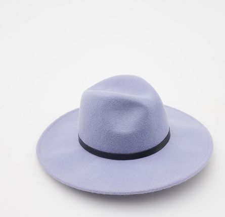 Reserved - Wełniany kapelusz - Niebieski