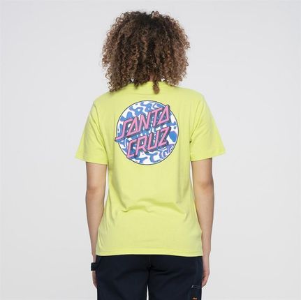 koszulka SANTA CRUZ - Zebra Marble Dot T-Shirt Celery (CELERY) rozmiar: 6