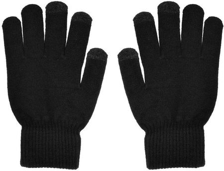 Rękawiczki do ekranów dotykowych TRAINGLE czarna damska
