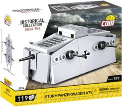 Zdjęcie COBI Historical Collection Great War Sturmpanzerwagen A7V Scale 1:72 (COBI-3094) - Elbląg