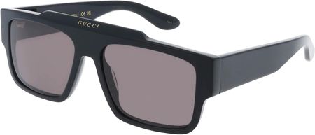 Gucci GG1460S Męskie okulary przeciwsłoneczne, Oprawka: Octan z recyklingu, czarny