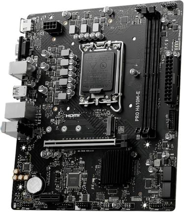 Msi   PRO H610M-E s1700 2DDR5 HDMI M.2 mATX (PROH610ME) - zdjęcie 2