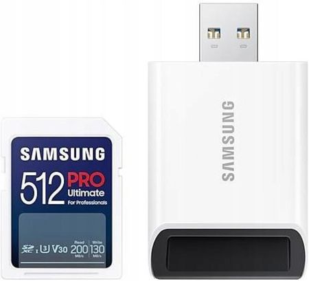 Samsung PRO Ultimate 512GB SDXC + czytnik (MB-SY512SB/WW)