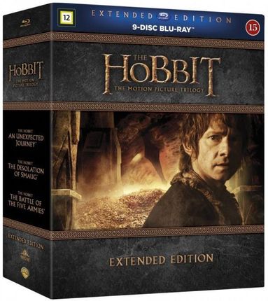 Hobbit Trilogy, The: Extended Edition (9xBlu-Ray)