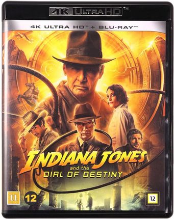 Indiana Jones and the Dial of Destiny (Indiana Jones i artefakt przeznaczenia) (Blu-Ray 4K)+(Blu-Ray)