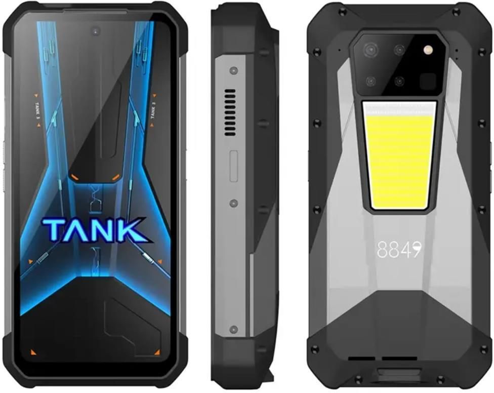 スマートフォン本体 Unihertz Tank 3s 8849 Telefon Unihertz tank 3s 8849 zasilany z projektorem 24/32