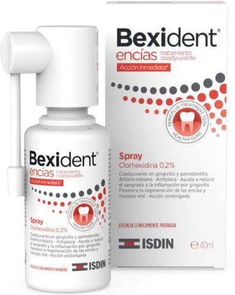 Isdin Bexident Gum Chlorhexidine Odświeżacz Do Ust Spray 40 ml