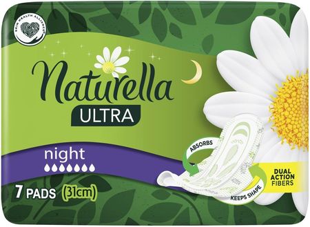 Naturella Camomile Ultra Night Wkładki 7 szt.