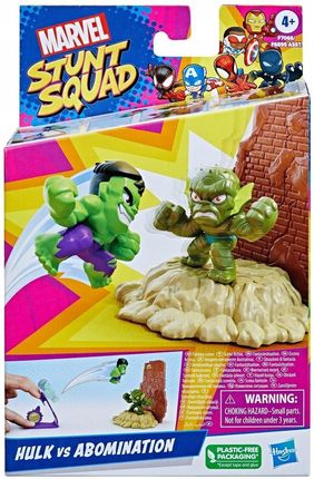 Hasbro Marvel Avengers Stunt Squad Hulk vs Abomination F7066