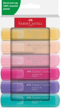 Faber-Castell Zakreślacz Pastelowy 6 Kolorów Faber Castell
