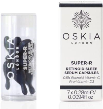 Oskia Super R Retinoid Sleep Serum Capsules Kapsułki Z 0,5% Retinolem 60szt.