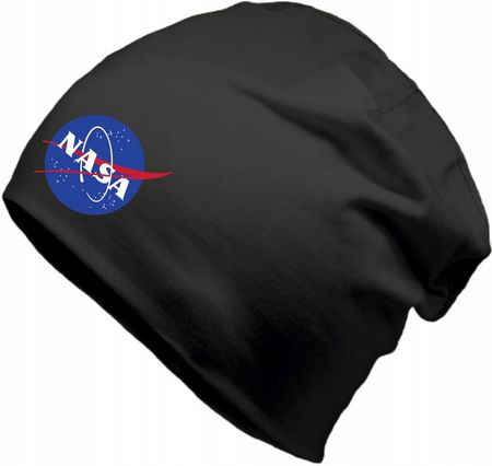Czapka Nasa Spacex kosmos dresowa krasnal Beanie
