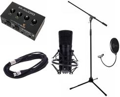 M-Audio M-Track Duo Bundle 2 - zestaw do nagrań audio | wokalu