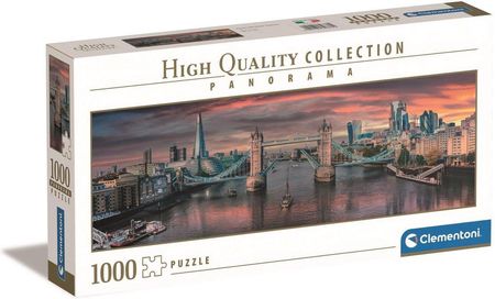 Clementoni Puzzle 1000El. Panorama Hq Across The River Thames